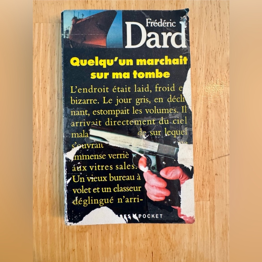 🎁GIFT With Purchase🎁 
Frédéric Dard French Book